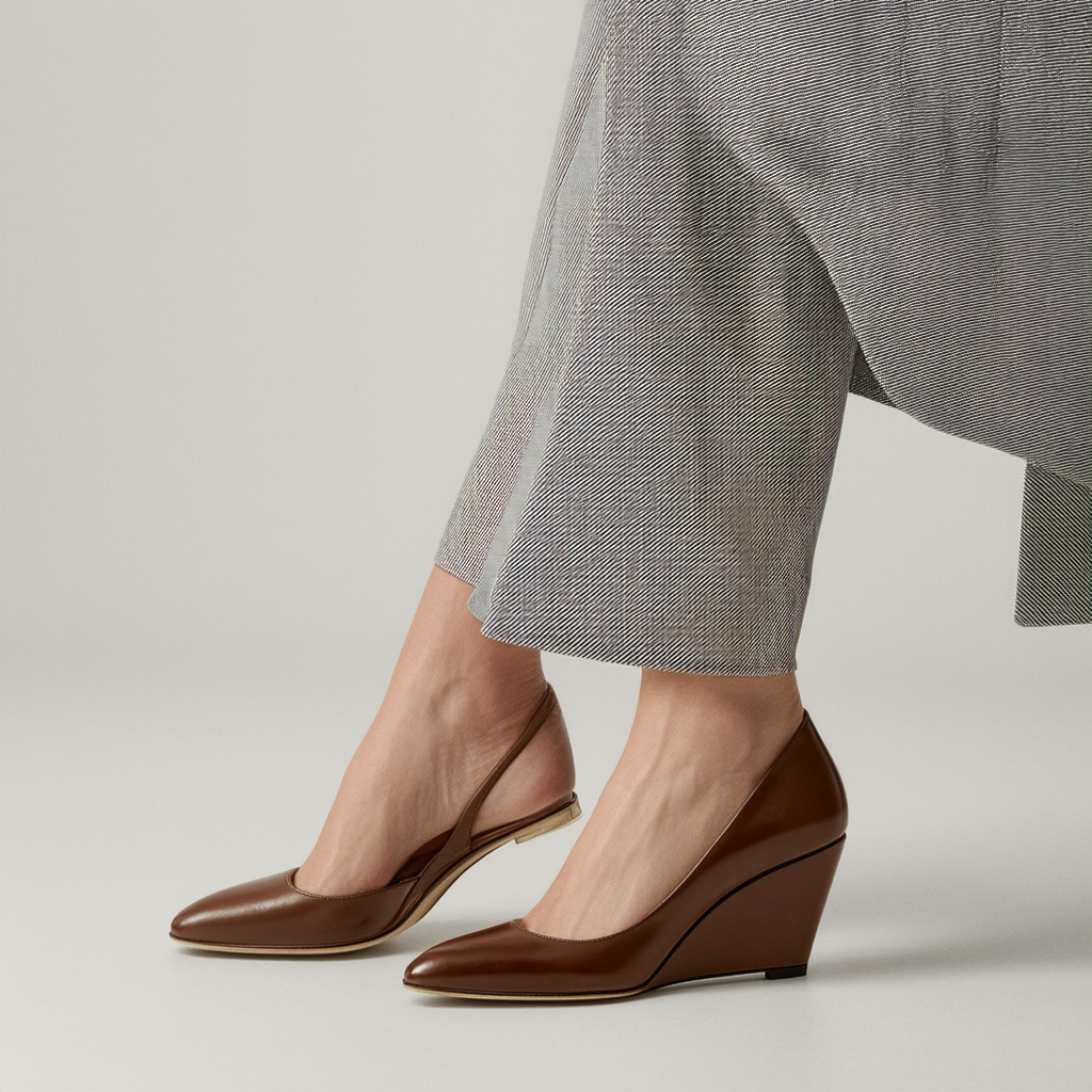 Cole Haan Women's Tali Cap Toe 40 Wedge Pump