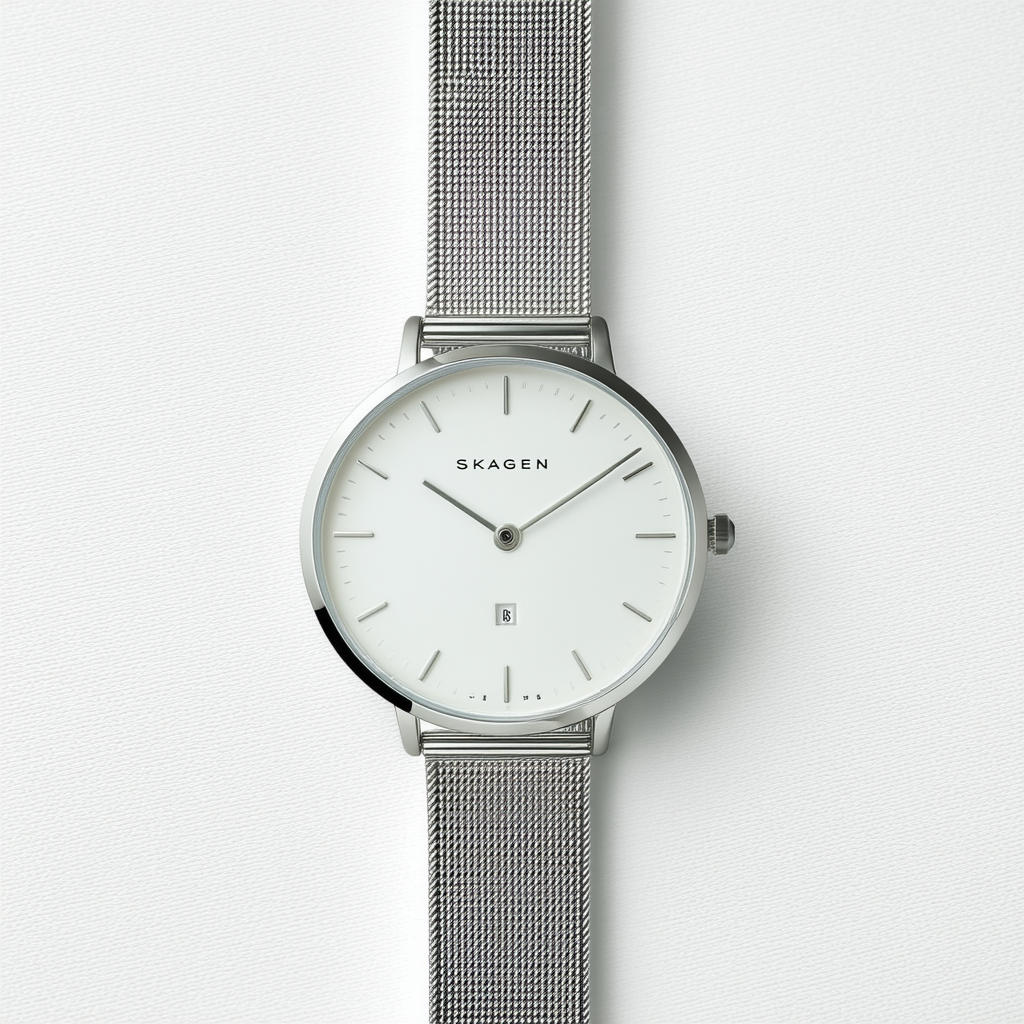 Skagen Women's Signatur Quartz Analog Stainless Steel and Stainless Steel Watch