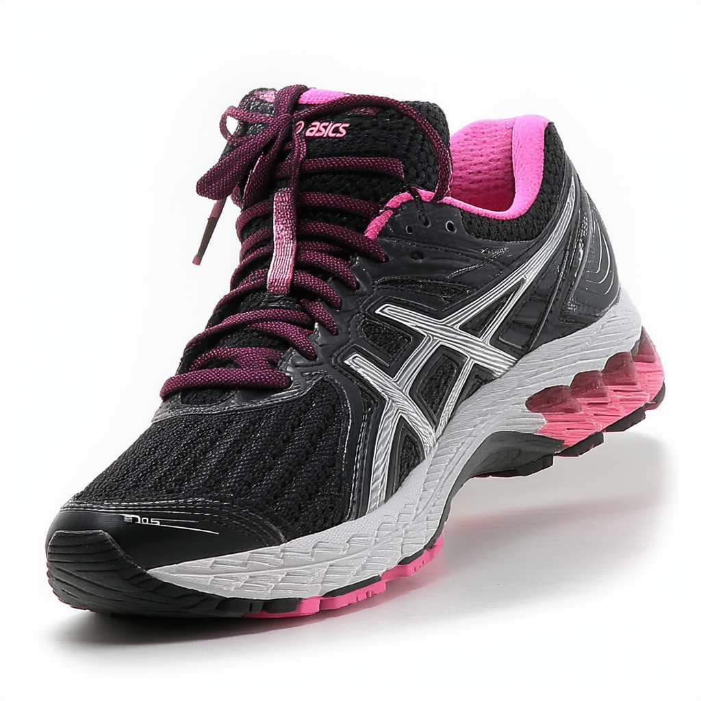 ASICS Women's Gel-Kayano 19 Running Shoe,Black/White/Flash Pink,7.5 M US