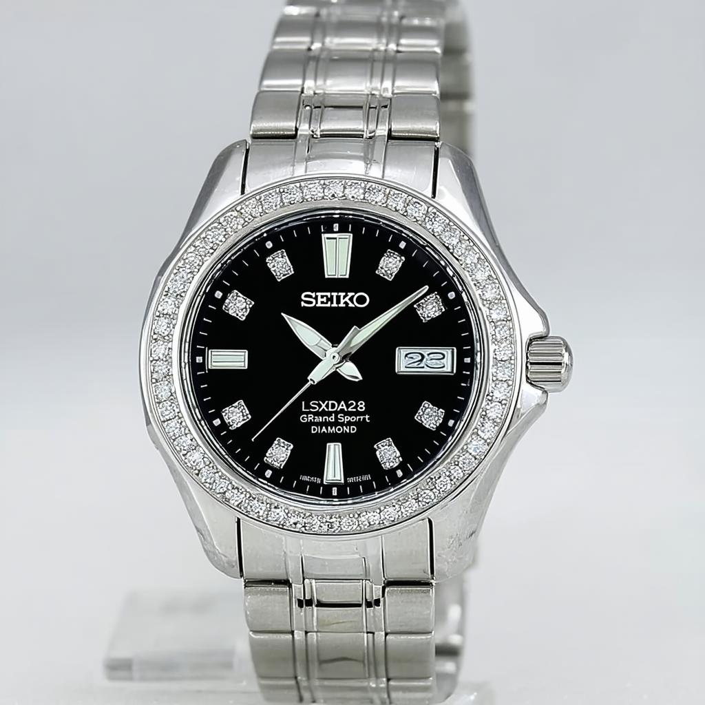 Seiko Women's SXDA28 Le Grand Sport Diamond Watch