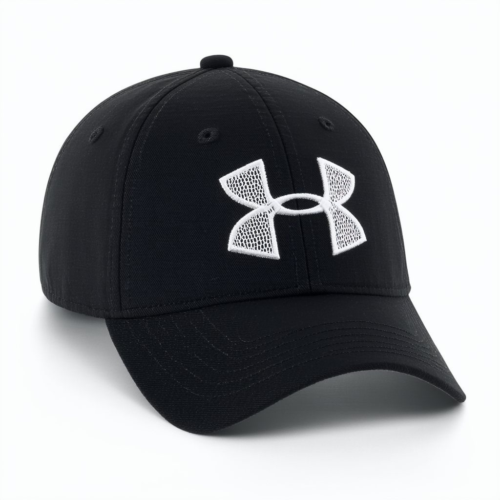 Under Armour Womens Project Rock Iron Paradise Adjustable Cap Black/White