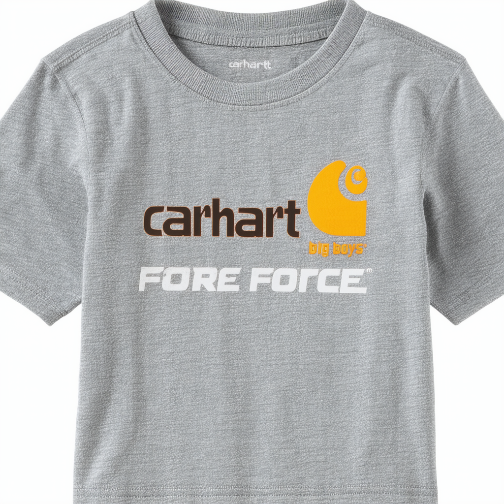 Carhartt Big Boys' Force Logo Tee
