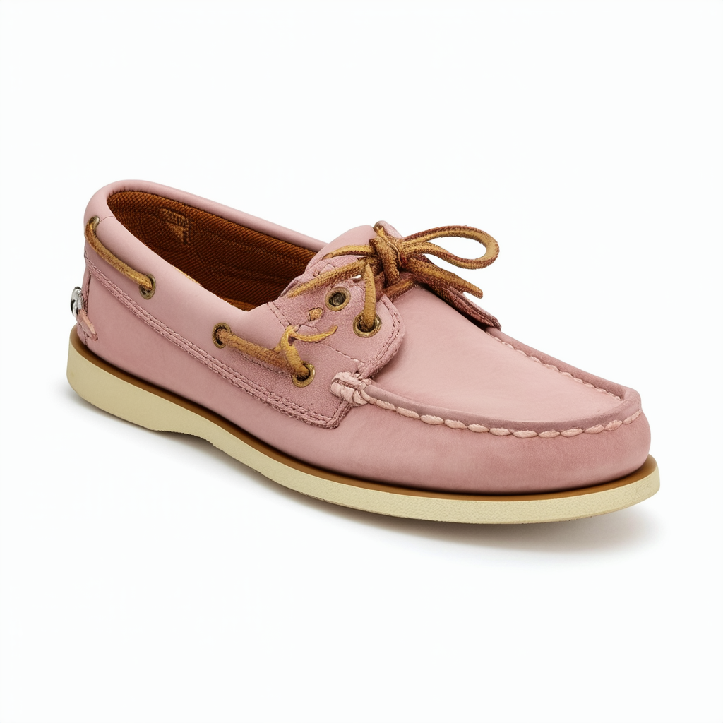 Women's Sperry A/O Nude Greige Blush 9165119 Authentic Original 2 Eye Boat Shoe