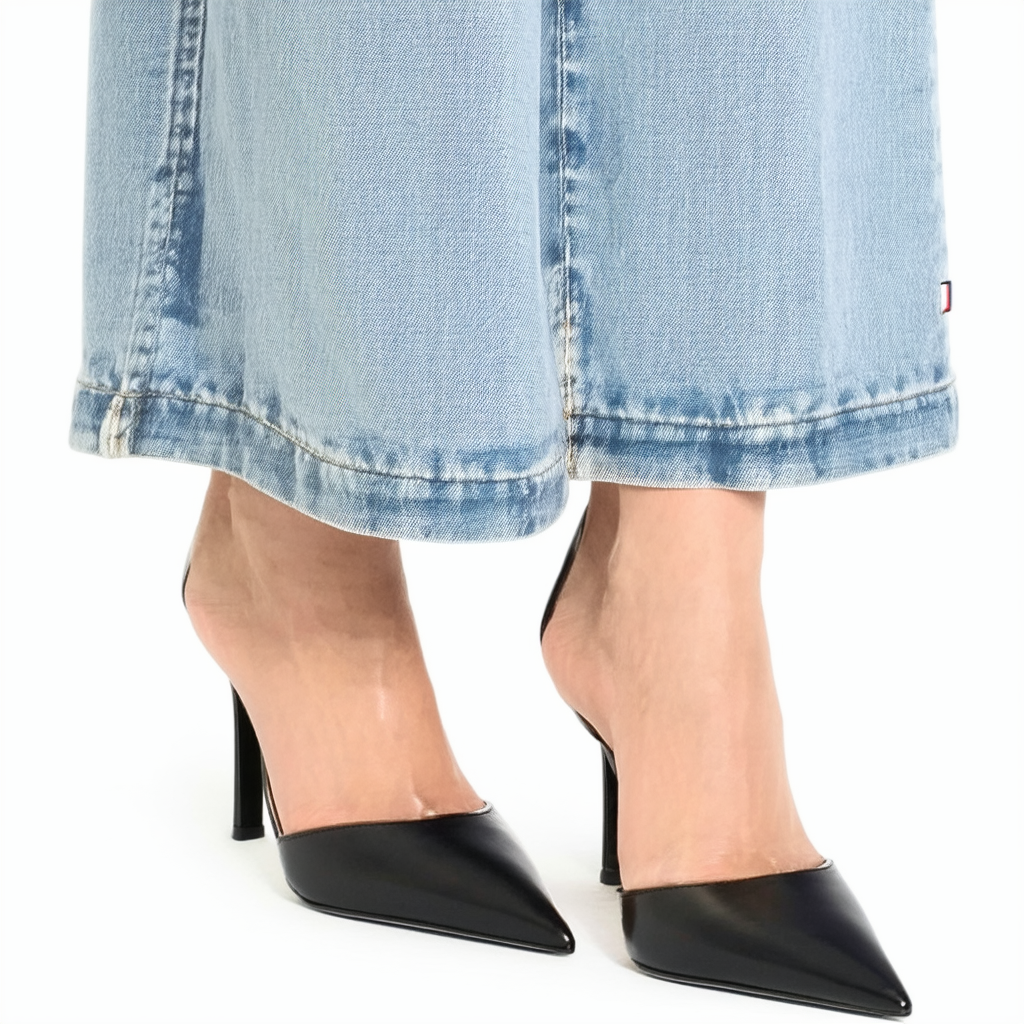 Tommy Hilfiger Women's Paradise Leather Ankle-High Leather Pump