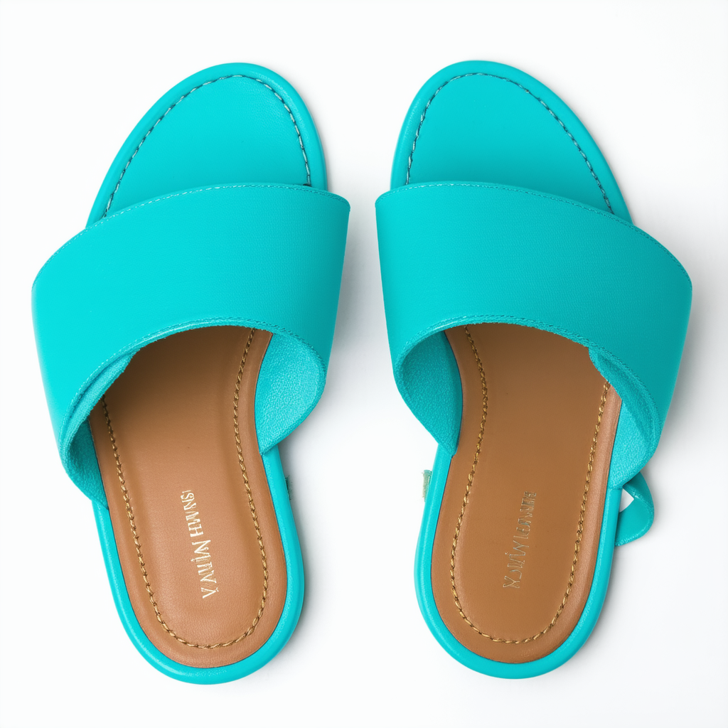 Nine West Youdidito Turquoise Sandals Shoes Size 9.5 M