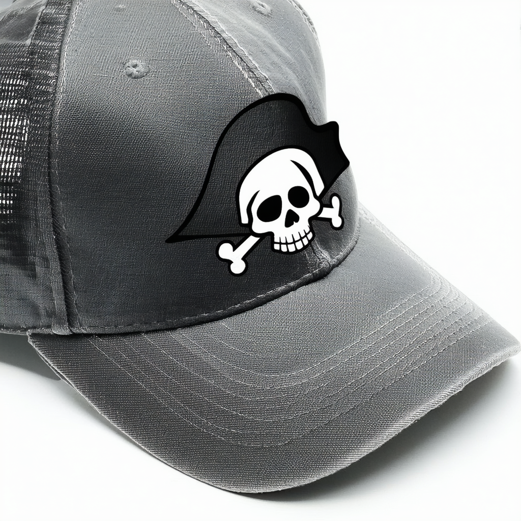 CafePress Pirate SM Apparel (Black) Cap Baseball Cap