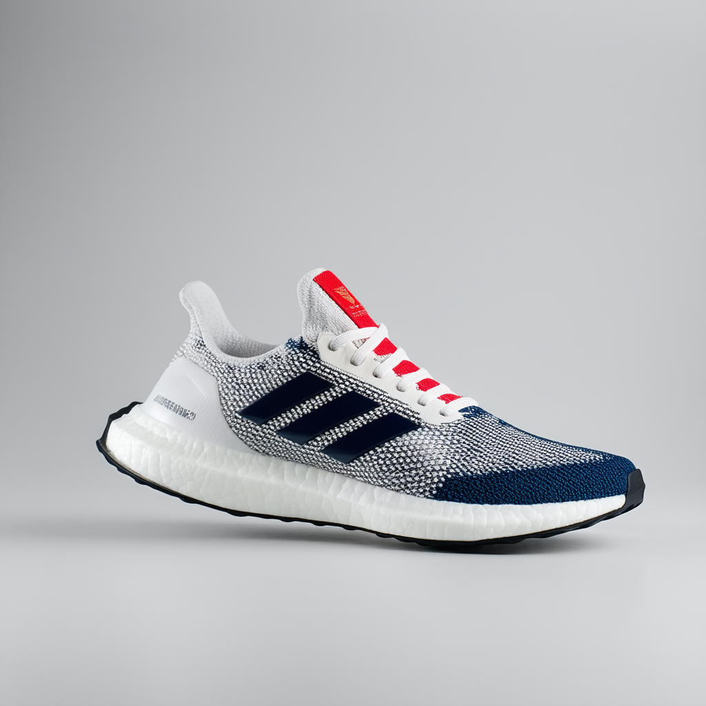 adidas Men's Adizero Ubersonic 2 Pharrell Williams Chalk White/Dark Blue/Scarlet CG3086