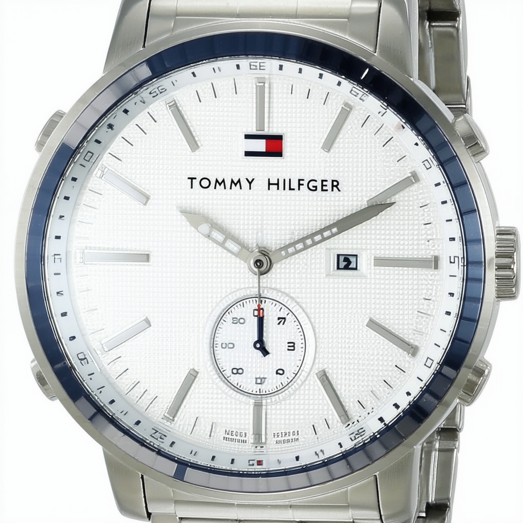 Tommy Hilfiger Men's 1710351 Sophisticated Sport Analog Display Quartz Black Watch