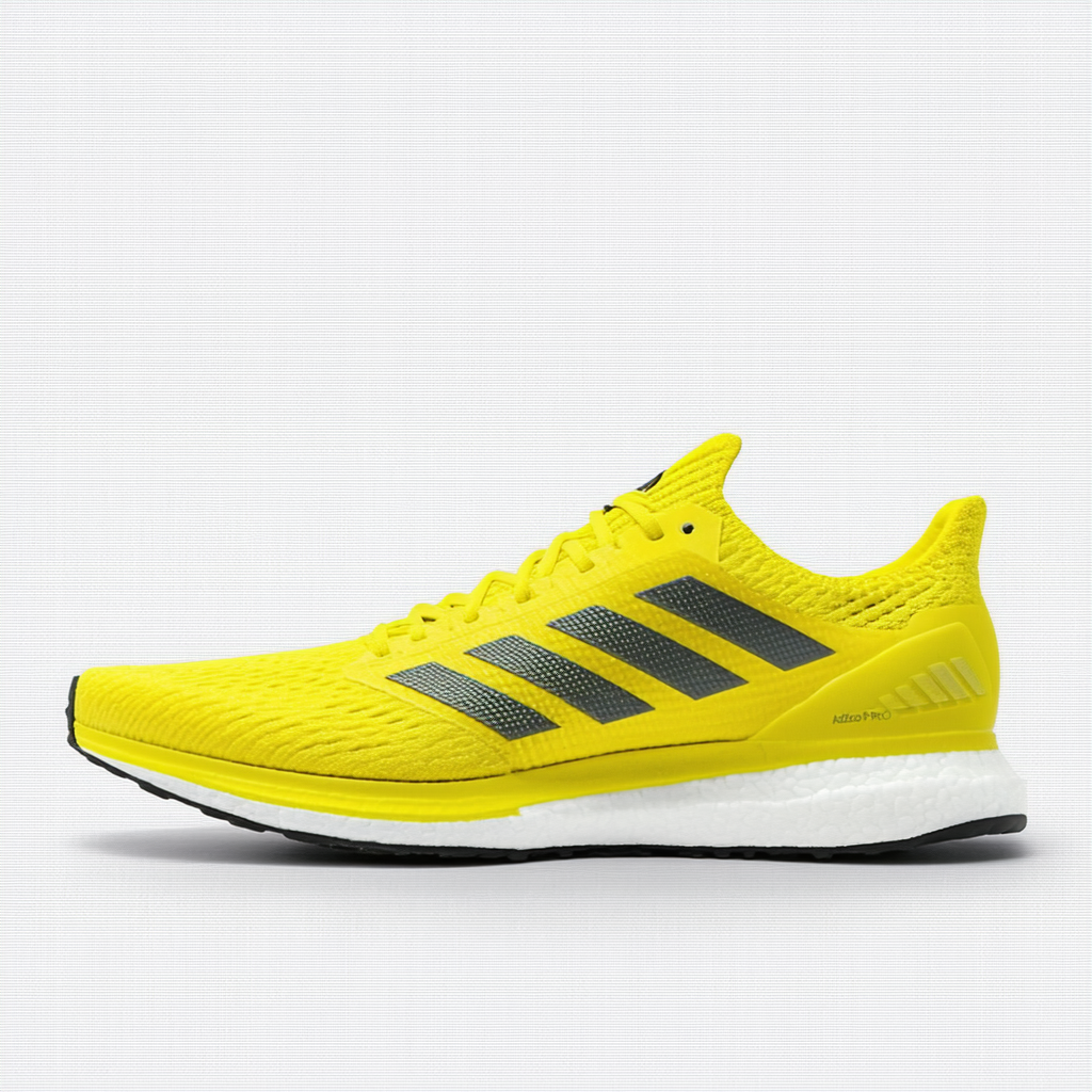 adidas Mens Adizero Pro Running Sneakers Shoes - Yellow