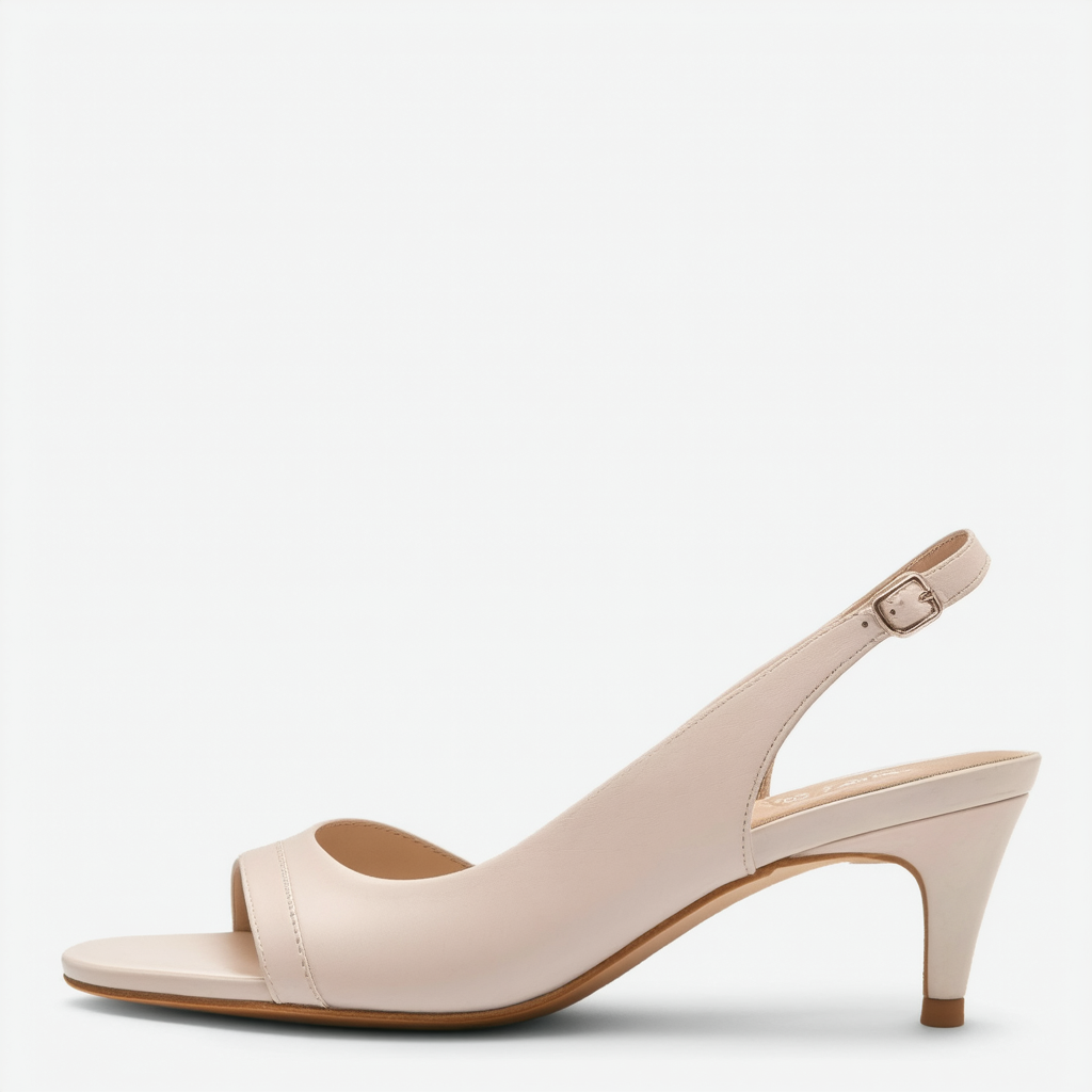 NINE WEST Women's Jaiya Peep Toe Slingback
