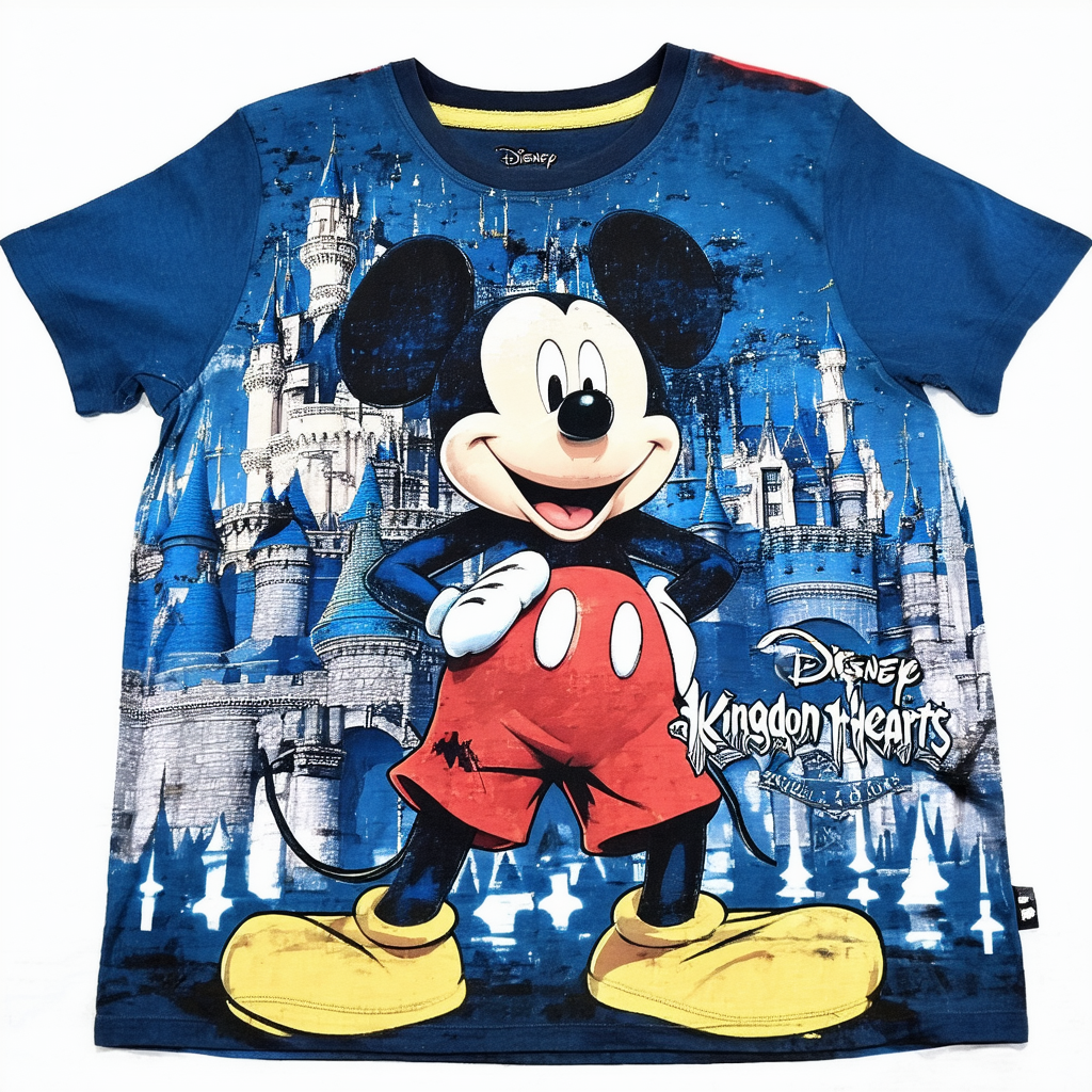Disney Men's Mickey Mouse Kingdom Hearts T-Shirt
