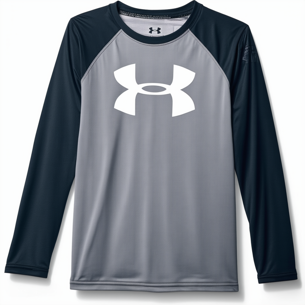 Under Armour Boys' Ua Symbol Raglan Ls