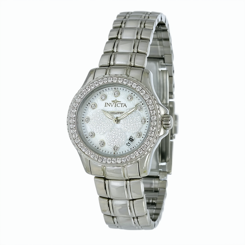 Invicta Women's 5065 Wildflower Diamond Stainless Steel Watch