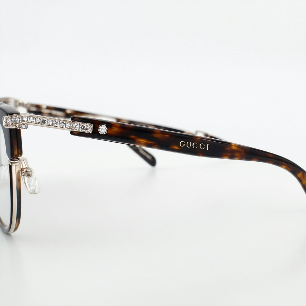 Gucci GG3699 Eyeglasses-0QIF Brown Diamond -54mm