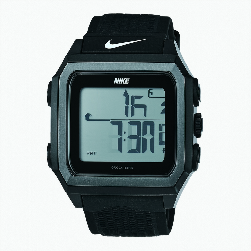 Nike Men's WA0036-001 Oregon Series Square Digital Watch