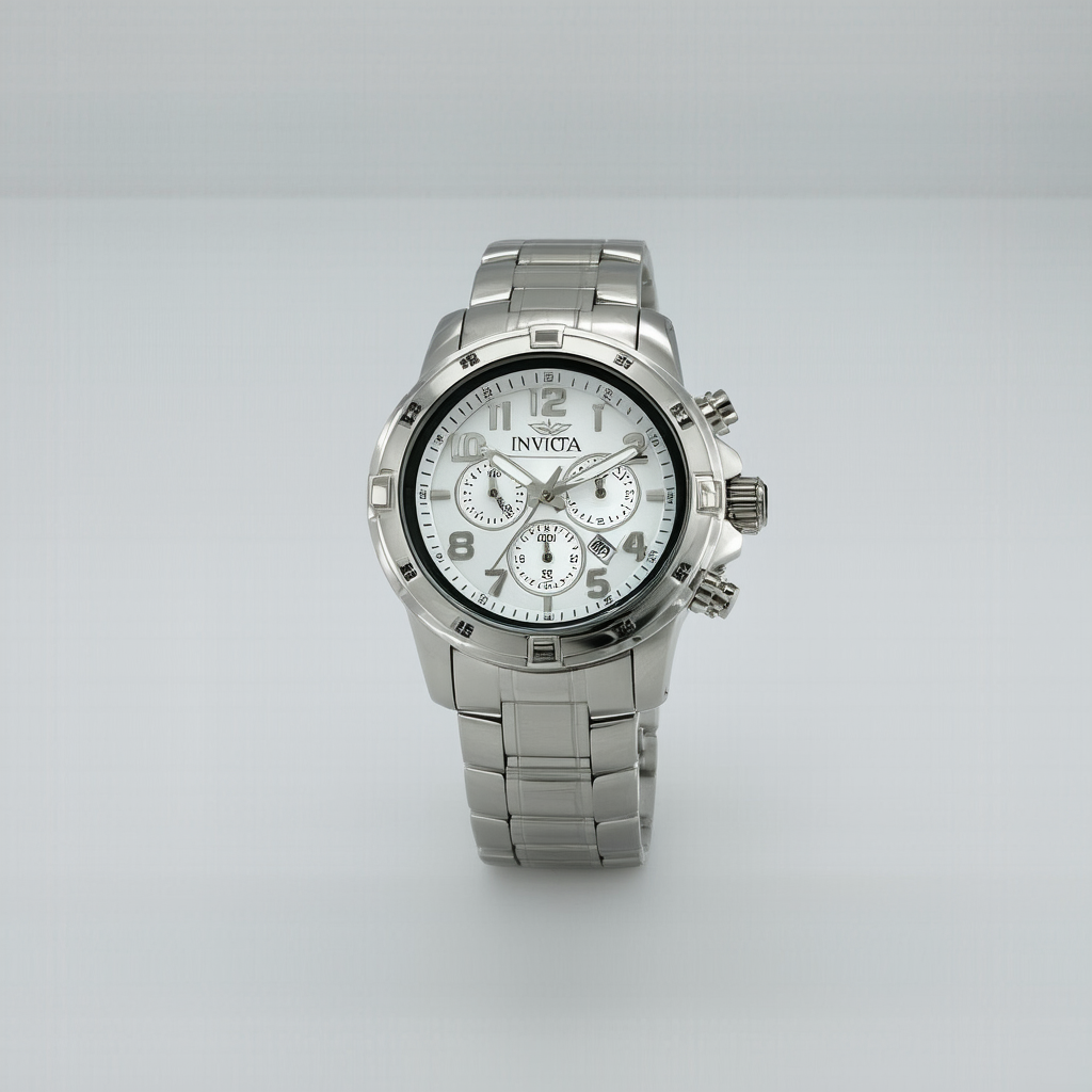 Invicta Men's 14955 I-Force Silver-Tone Stainless Steel Watch