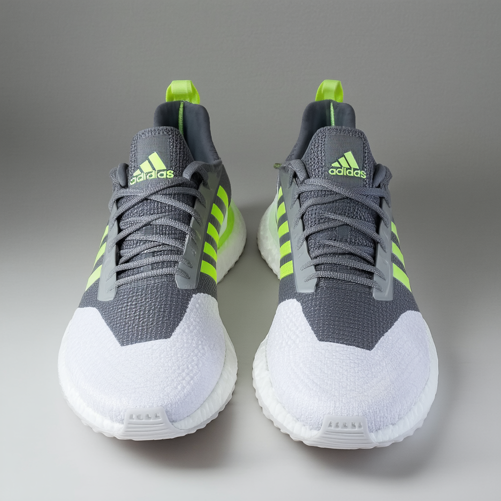 Adidas adiPURE Trainer Shoes (11 D(M) US, Grey/Onix/Lab Lime)