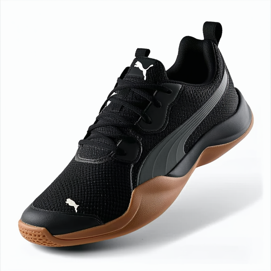 PUMA Men's Smash 2 Sneaker, L Black-Gum, 6.5 M US