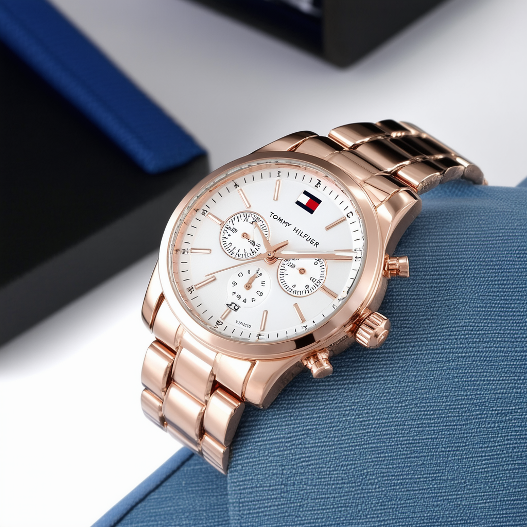 Tommy Hilfiger Women's 1781445 Analog Display Quartz Rose Gold Watch