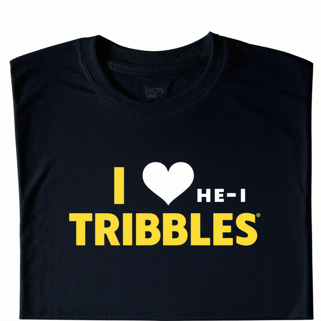 Star Trek T-Shirt I HEART TRIBBLES Original Series S