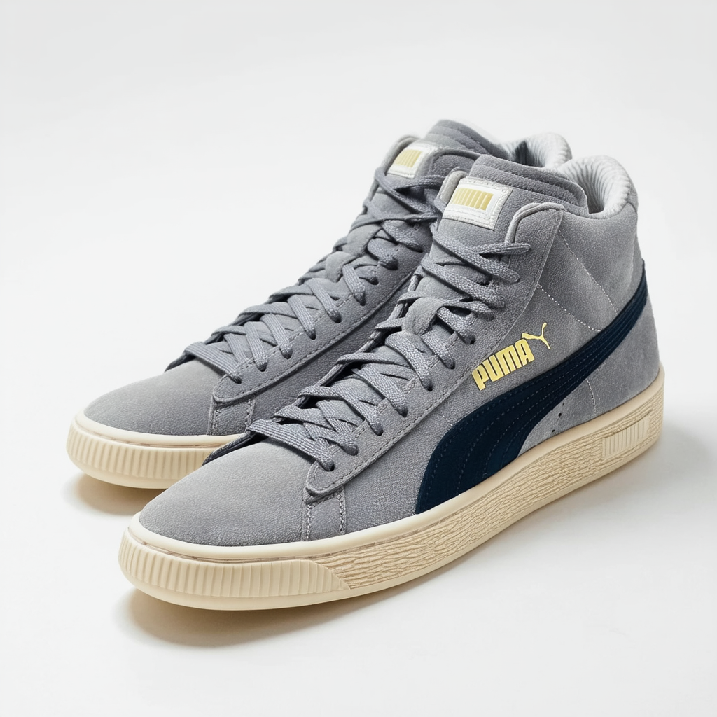 PUMA Men's Suede Classic Mid Sneaker