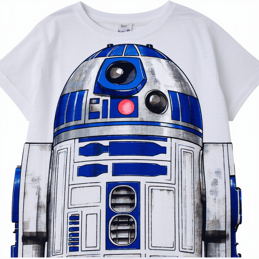 STAR WARS Girls' Big Classic R2d2 Graphic Tee