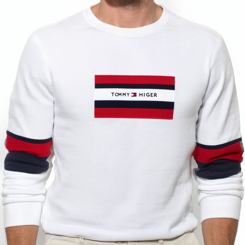 Tommy Hilfiger Men's Flag Crewneck Tee