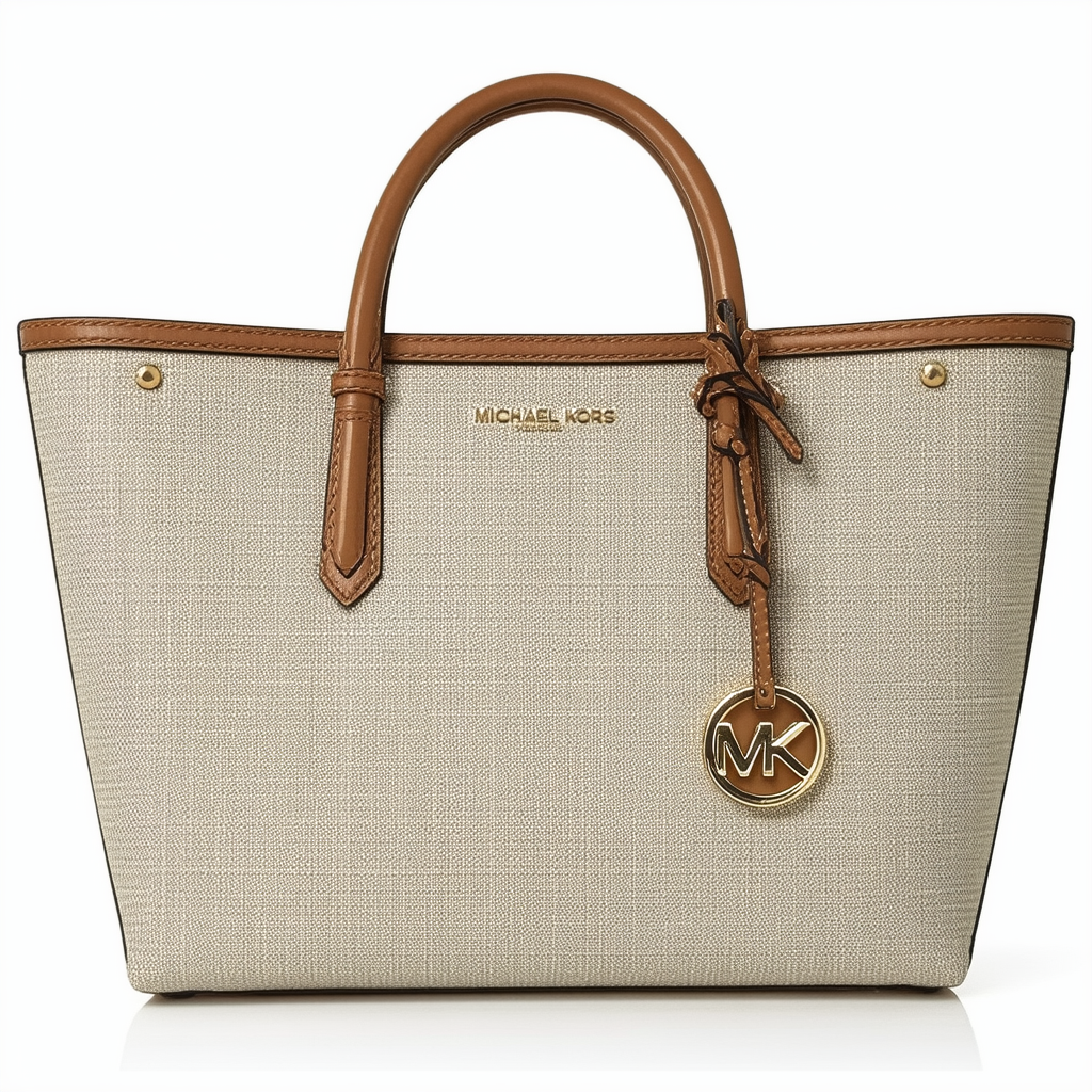 NEW AUTHENTIC MICHAEL KORS SUTTER CANVAS LARGE TOTE HANDBAG