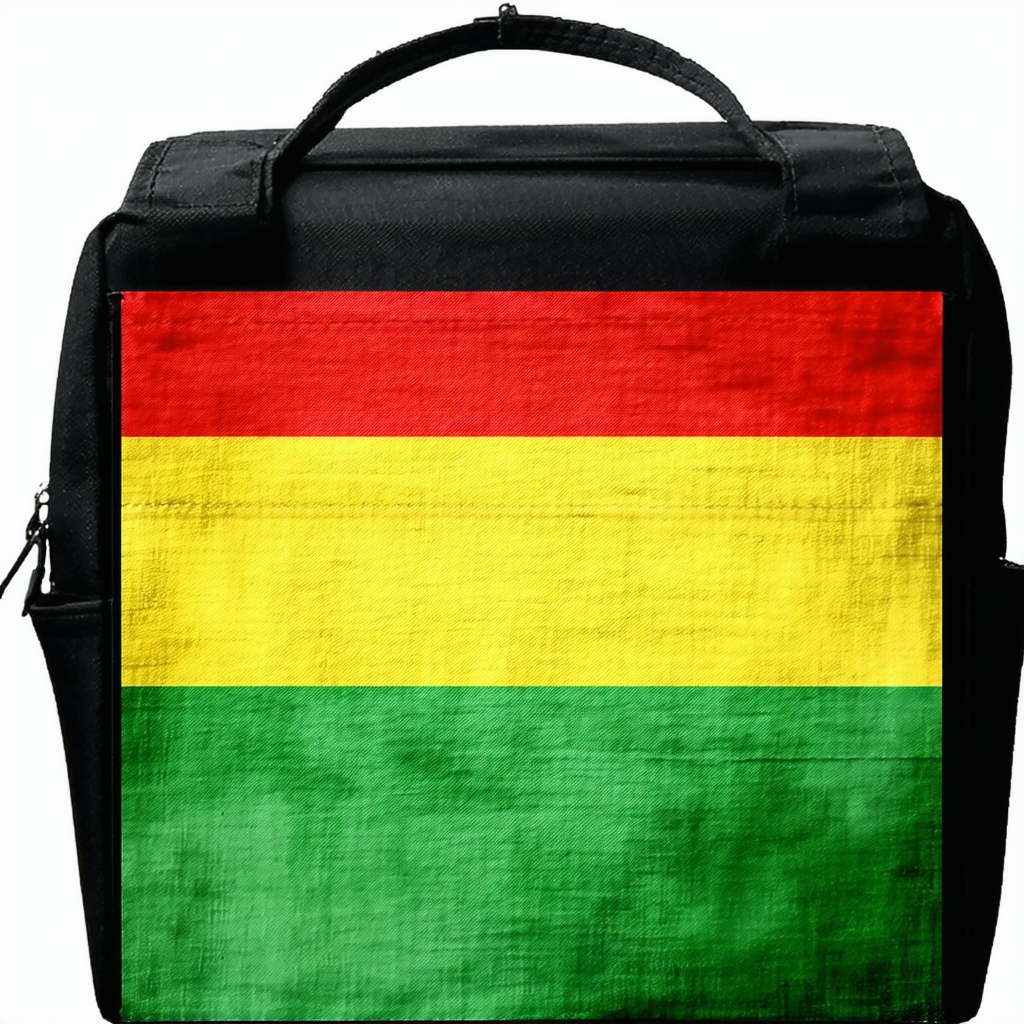 Reggae Rasta Flag Sling Backpack Crossbody Chest Bag Daypack for Hiking Travel
