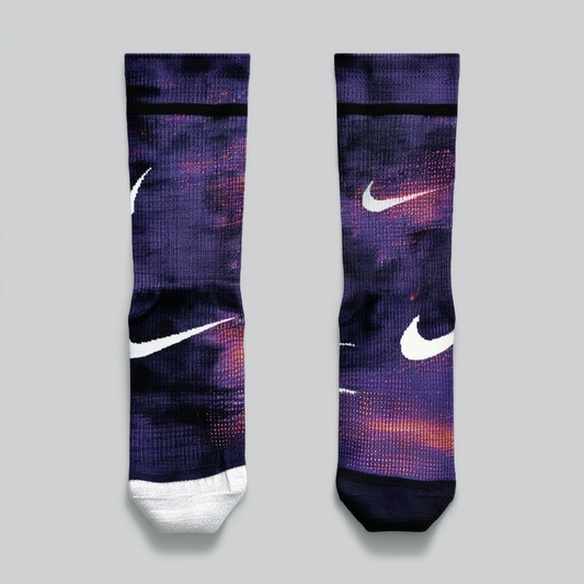 Nike Elite Kobe Digital Print Socks Large (Shoe Size 8-12) Sx5079-900