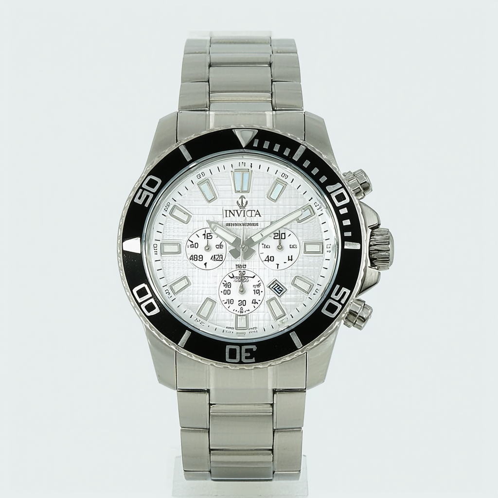 Invicta Men's 17502 Specialty Analog Display Swiss Quartz Silver Watch