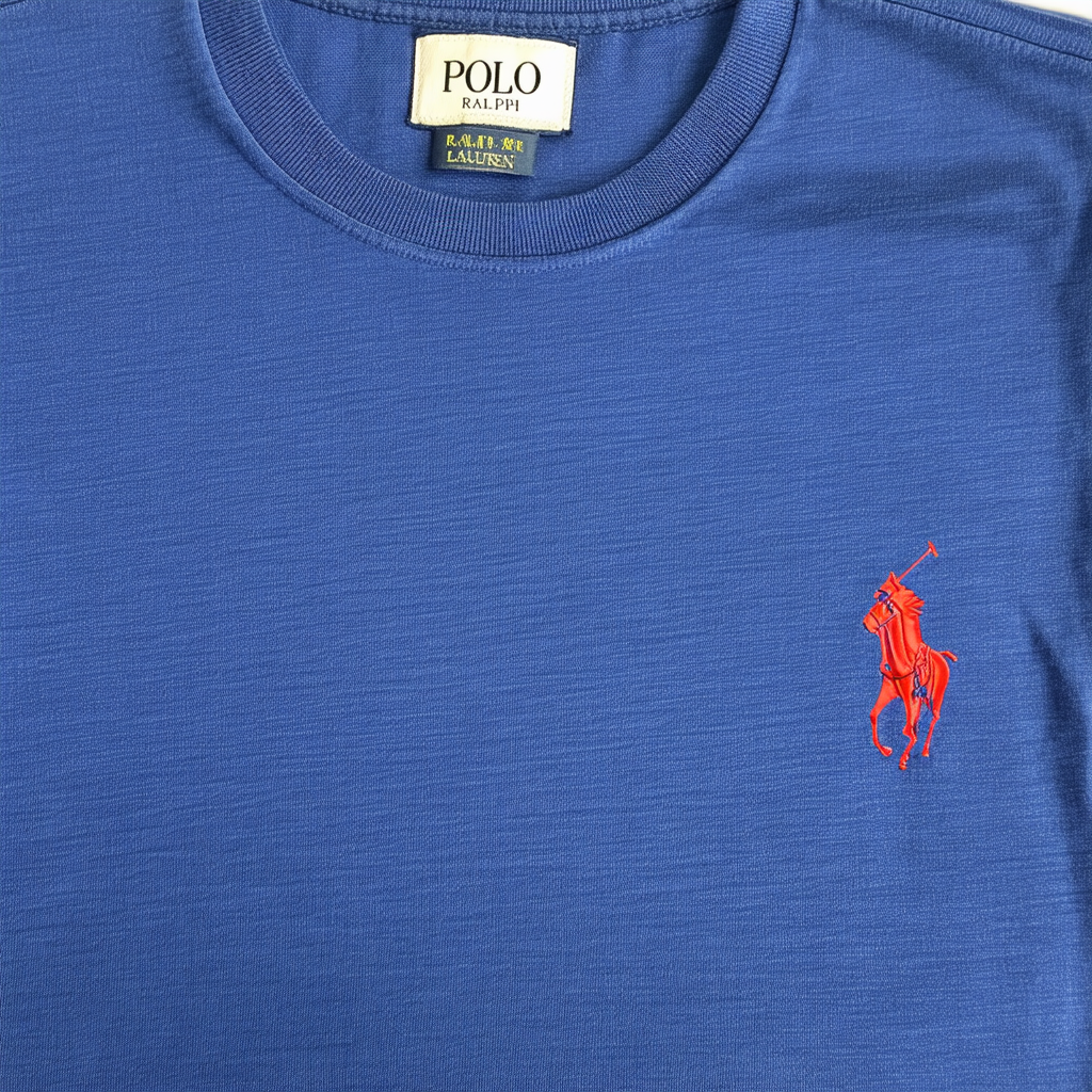 Polo Ralph Lauren Men's Crew-Neck T-Shirt (XX-Large, Ink)
