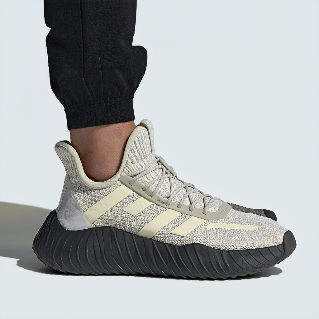 adidas Mens Yeezy 450 H03665 Utility Black - Size