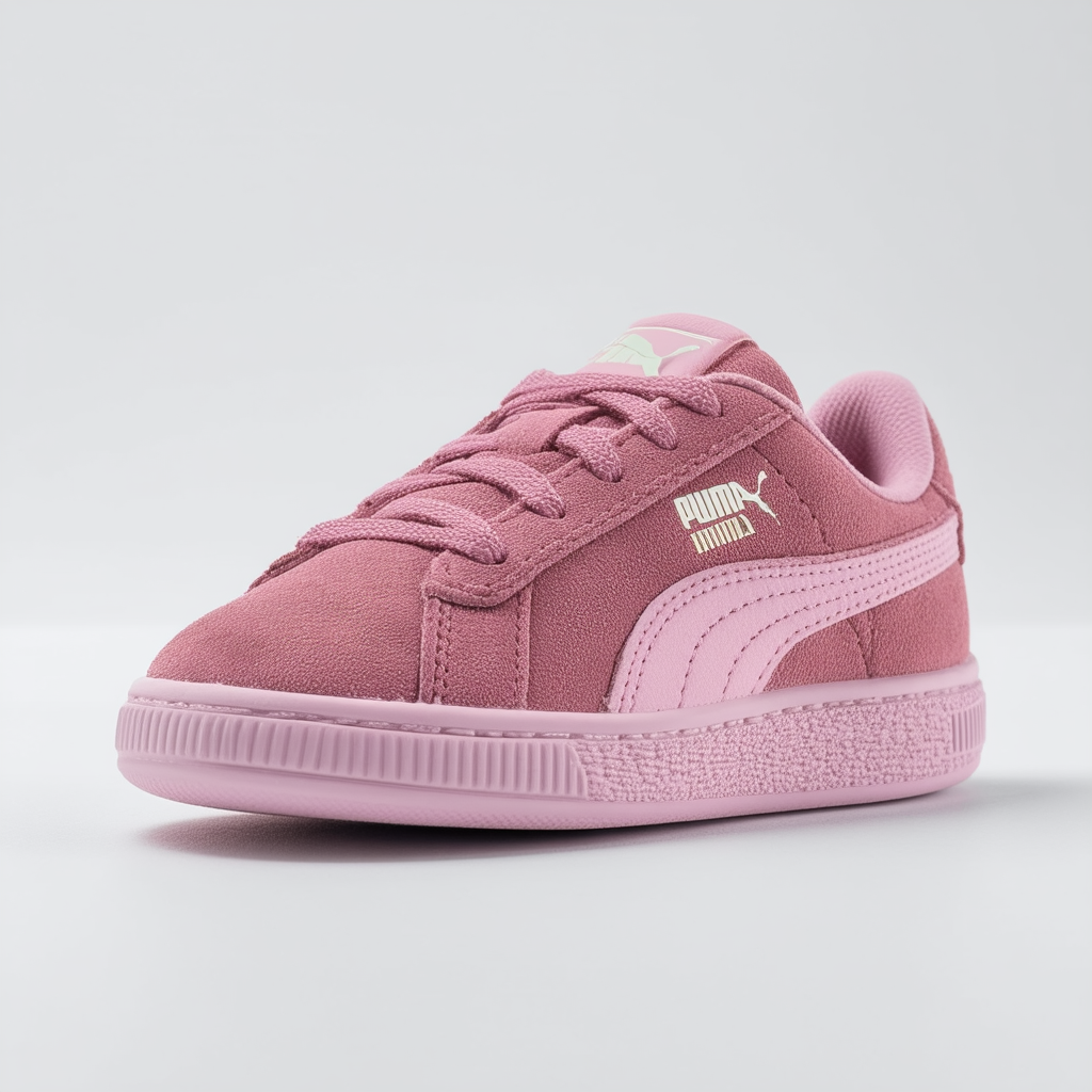 PUMA Unisex-Child Tune Cat Suede V Kids Sneaker
