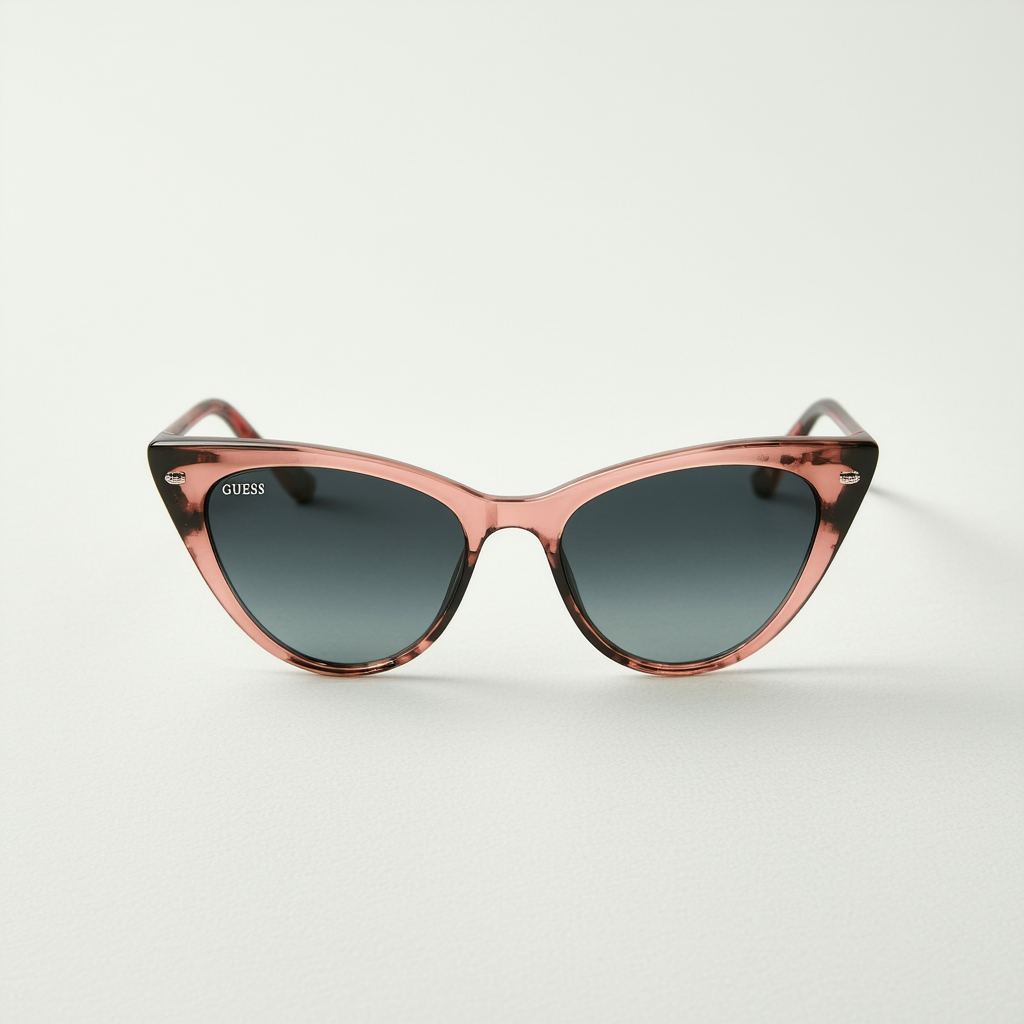 GUESS Women's Gu7528 Cat Eye Sunglasses
