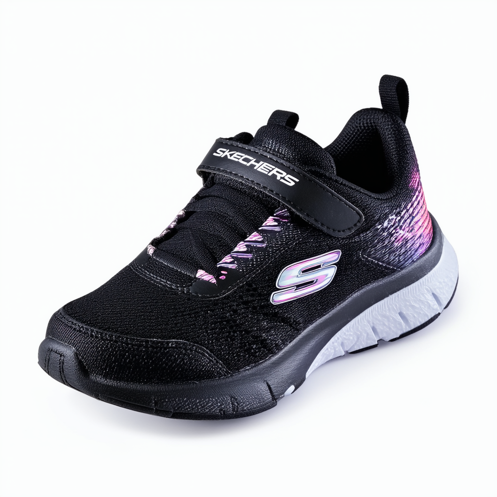 Skechers Unisex-Child Go Run 650-Fierce Flash Sneaker