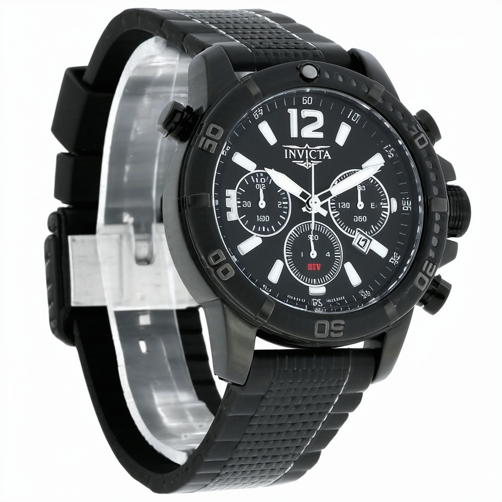 Invicta Men's 14637 I-Force Analog Display Japanese Quartz Black Watch