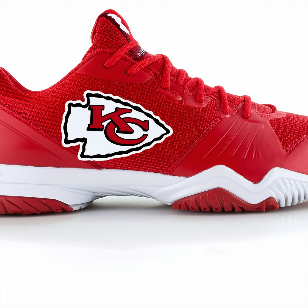 Reebok Men's NFL Chiefs Field Pass Helmet Sneaker