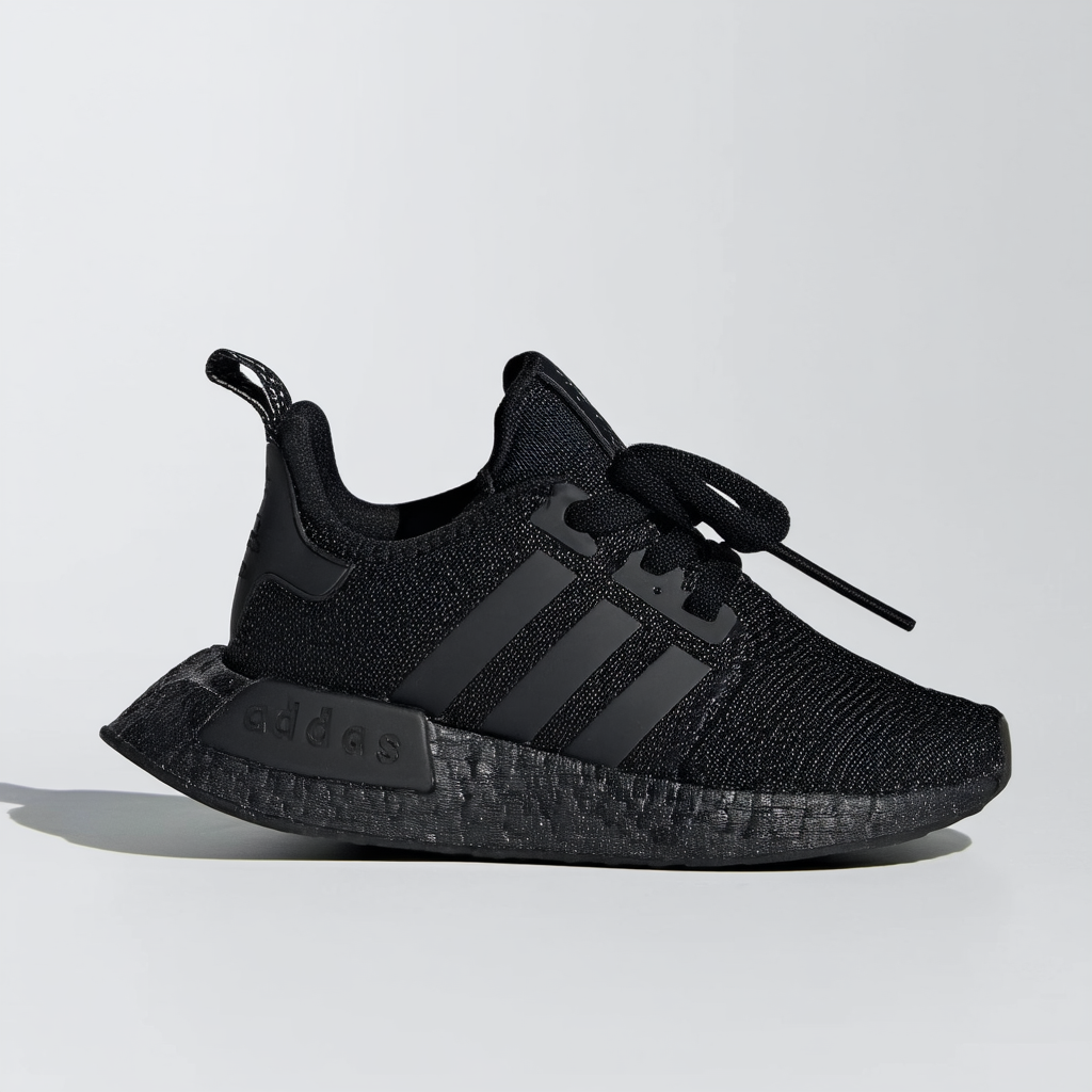 adidas Originals Swift Running Shoe, Core Black/Utility Black/Core Black, 3.5 US Unisex Little Kid