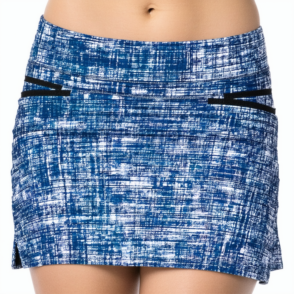 Skechers Women's Skechluxe Comfort Fit Knee Length Paradise Skirt