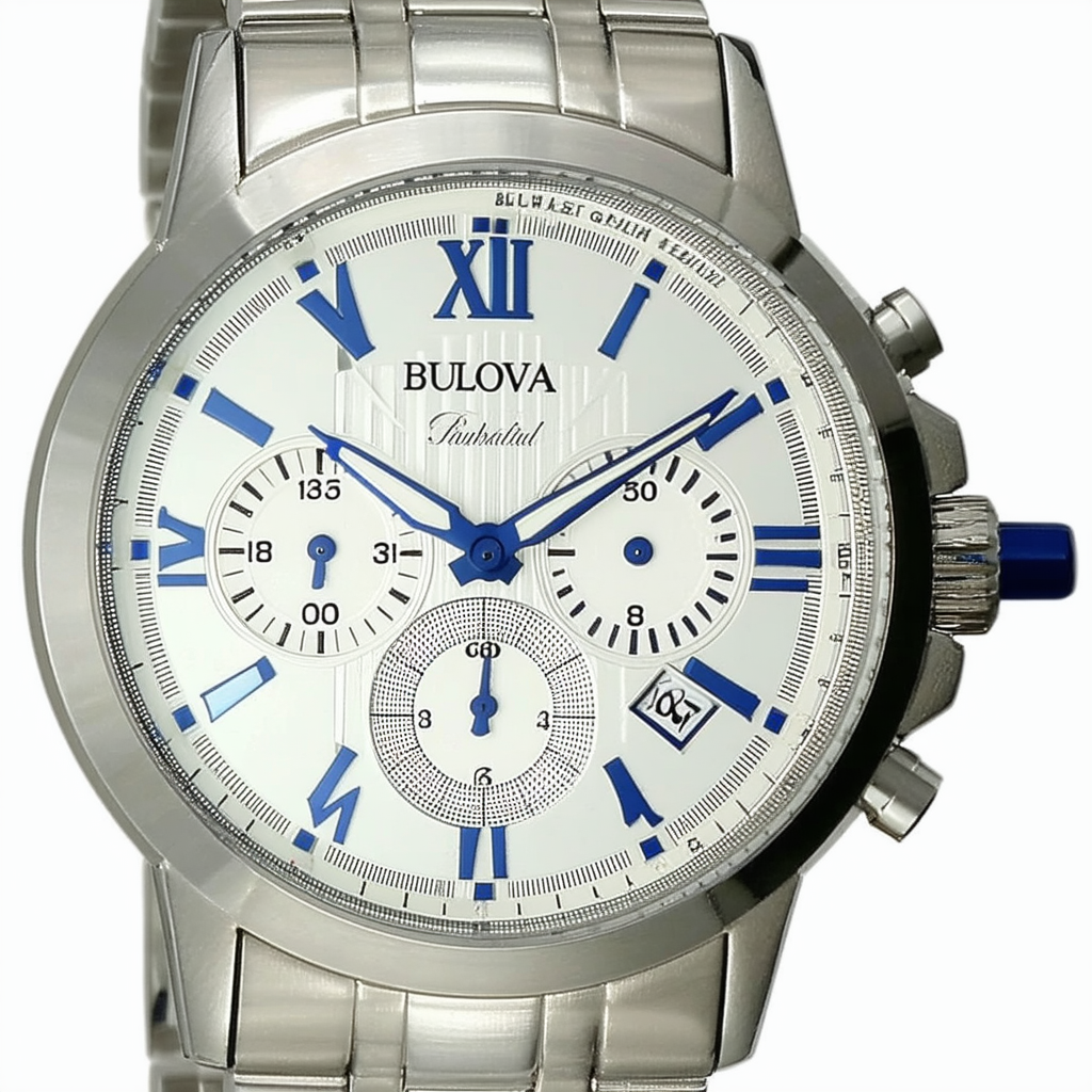 Bulova Men's 63B177 Analog Display Automatic Self Wind Silver Watch