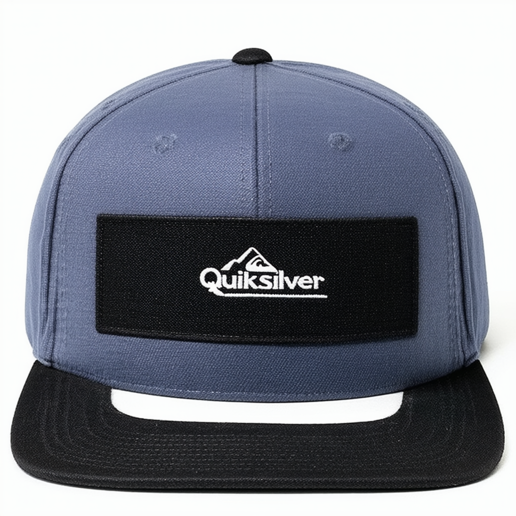 Quiksilver Men's Logo Snapback Cap Adjustable Trucker Hat