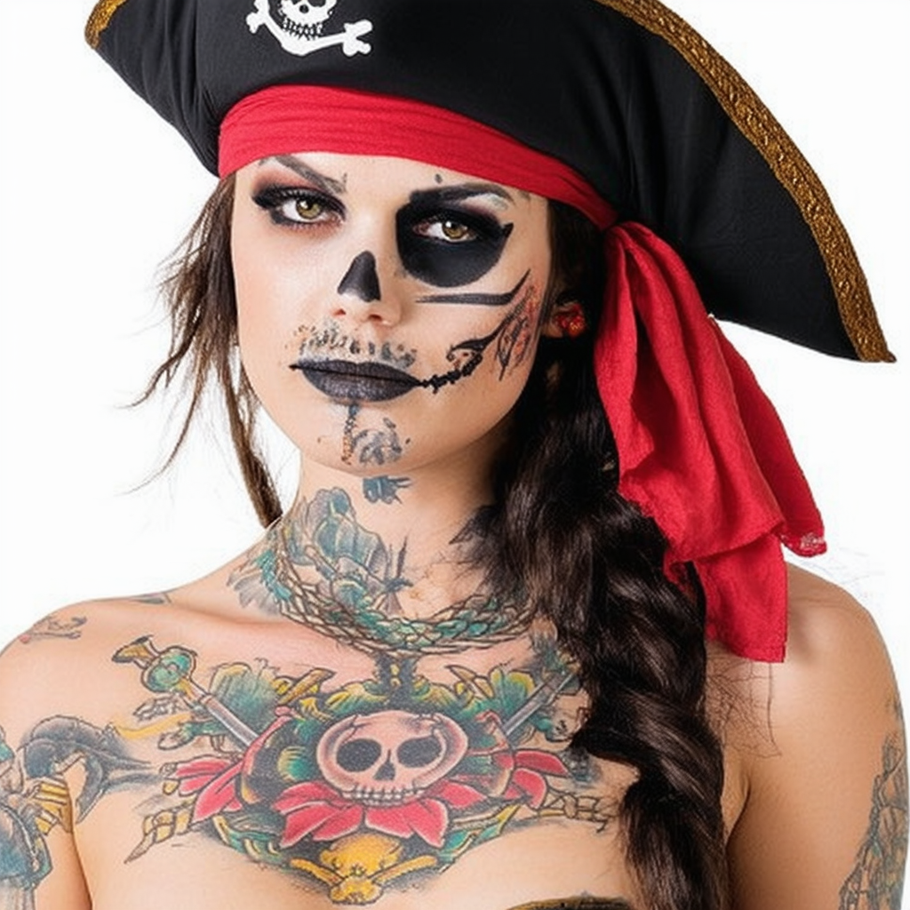 Rubies Tattooed Pirate Costume