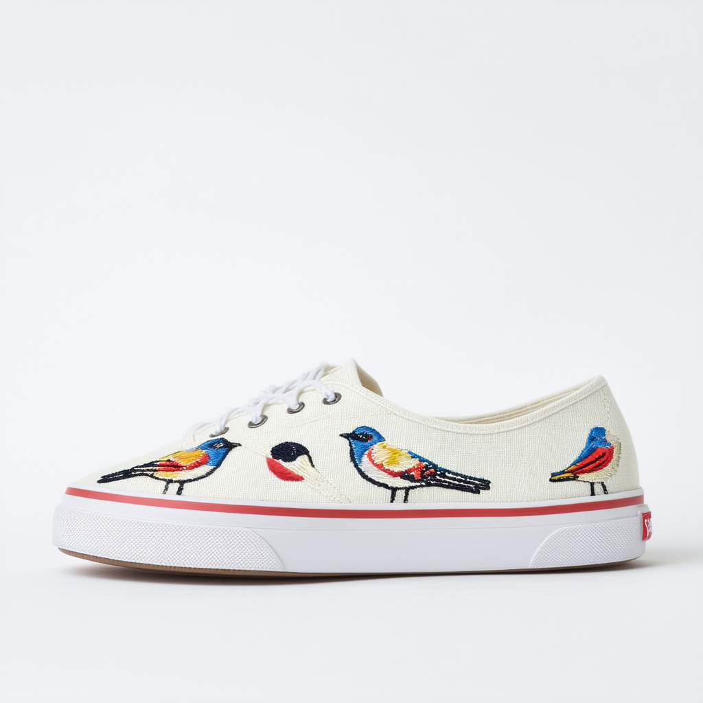 Keds Women's X Sunnylife Double Decker Bird Embroidery