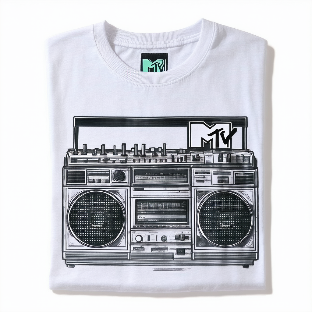 Men's MTV Boombox Logo T-Shirt