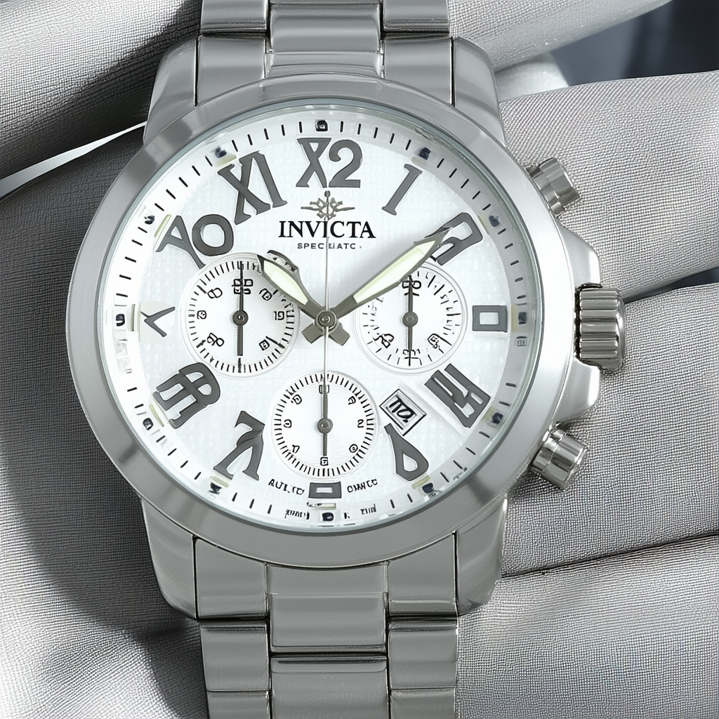 Invicta Men's 36562 Specialty Automatic Multifunction Silver Dial Watch