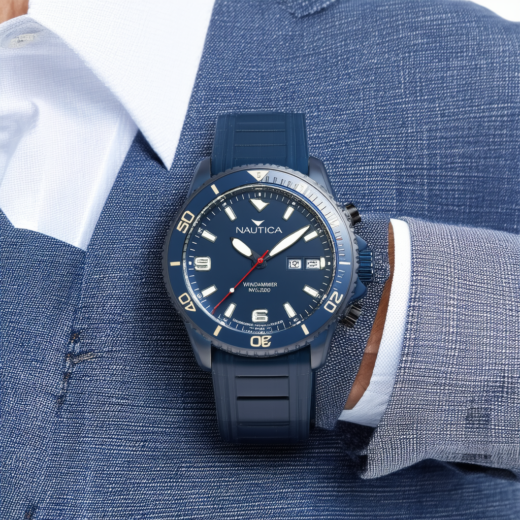 Nautica Men's N20096G Windjammer/NWS - 200 Watch