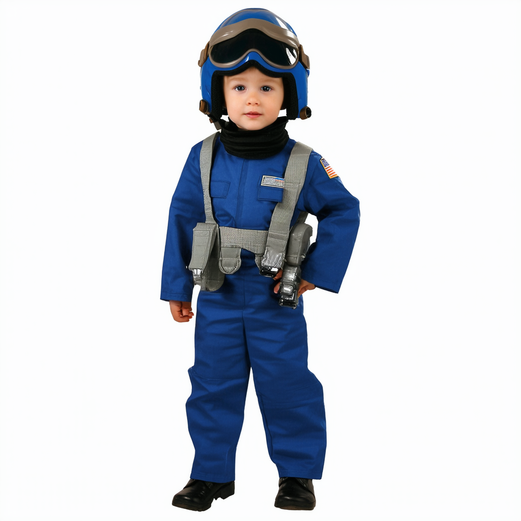 Rubie's Young Heroes Air Force Fighter Pilot Child Costume, Toddler