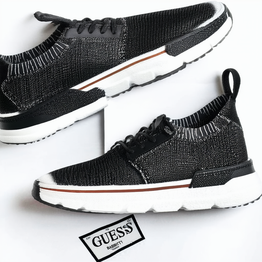 GUESS Footwear Babbitt - Black Multi Fabric
