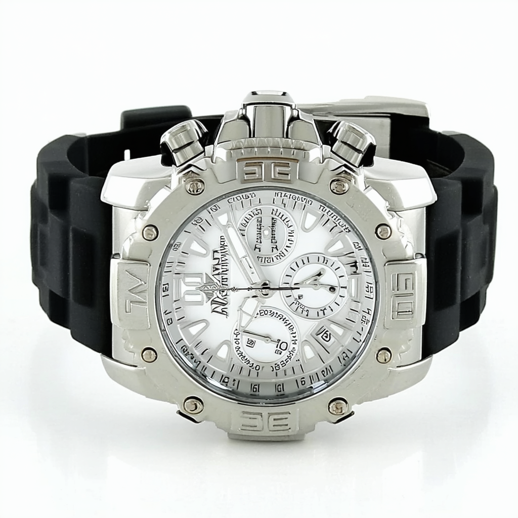 Invicta Men's 10547 Subaqua Noma III Chronograph Silver Dial Watch